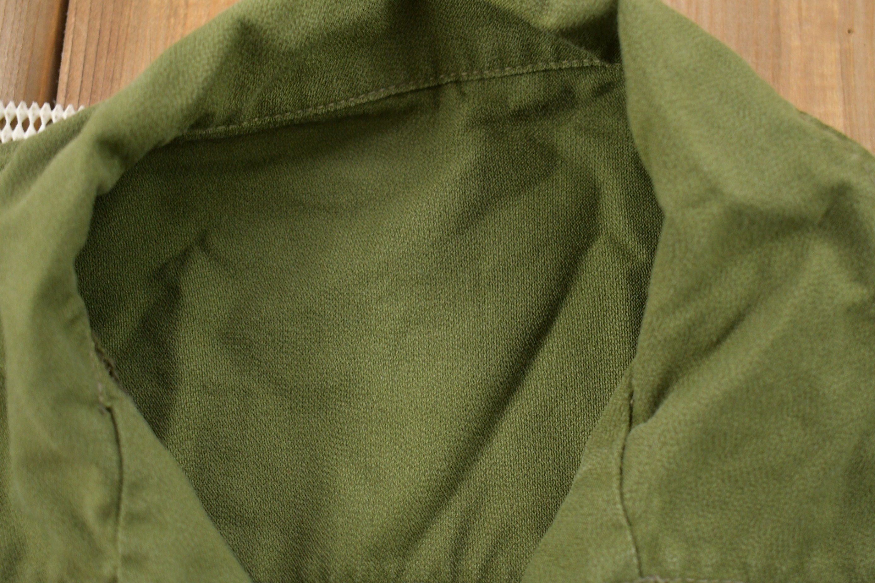 Vintage 1990s Military Field Button Up Shirt