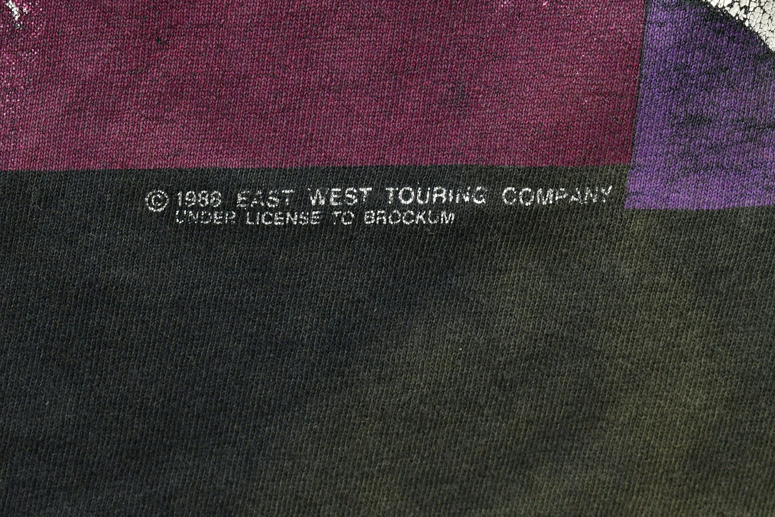 Vintage 1990 Bob Dylan Band Never Ending Tour T-shirt