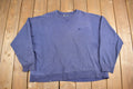 Vintage 1990s Blank Navy Blue Starter Crewneck Sweatshirt