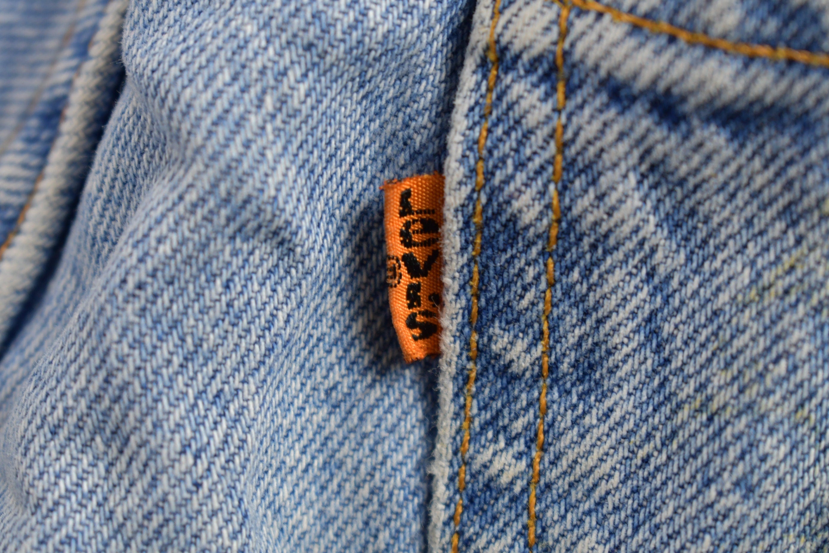 Vintage 1990s Levi's 560 Orange Tab Jeans Size 31 x 30.5