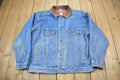 Vintage 1990s Marlboro Country Store Denim Jean Jacket