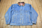 Vintage 1990s Marlboro Country Store Denim Jean Jacket