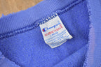 Vintage 1990s Naturally Distressed Champion Reverse Weave Sweatshirt