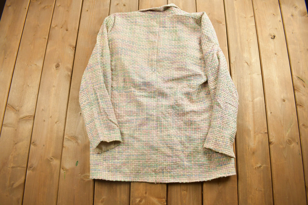 Vintage 1990s Bleyle Patterned Blazer Jacket