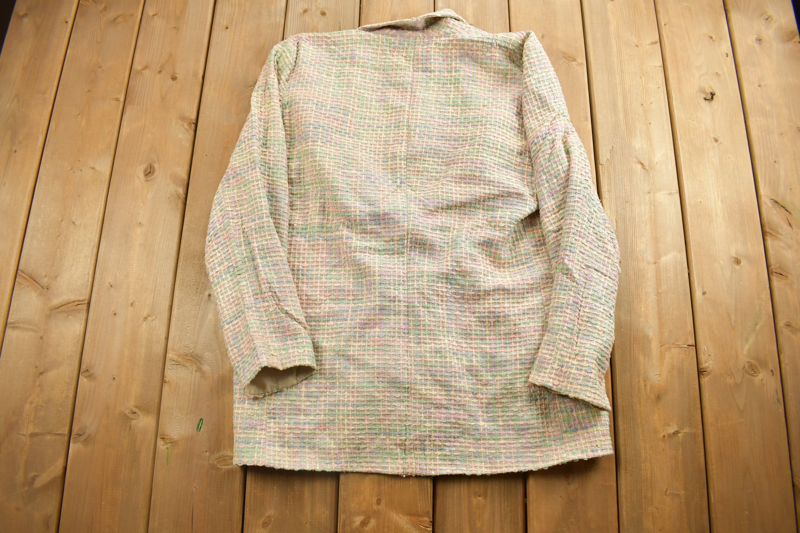 Vintage 1990s Bleyle Patterned Blazer Jacket