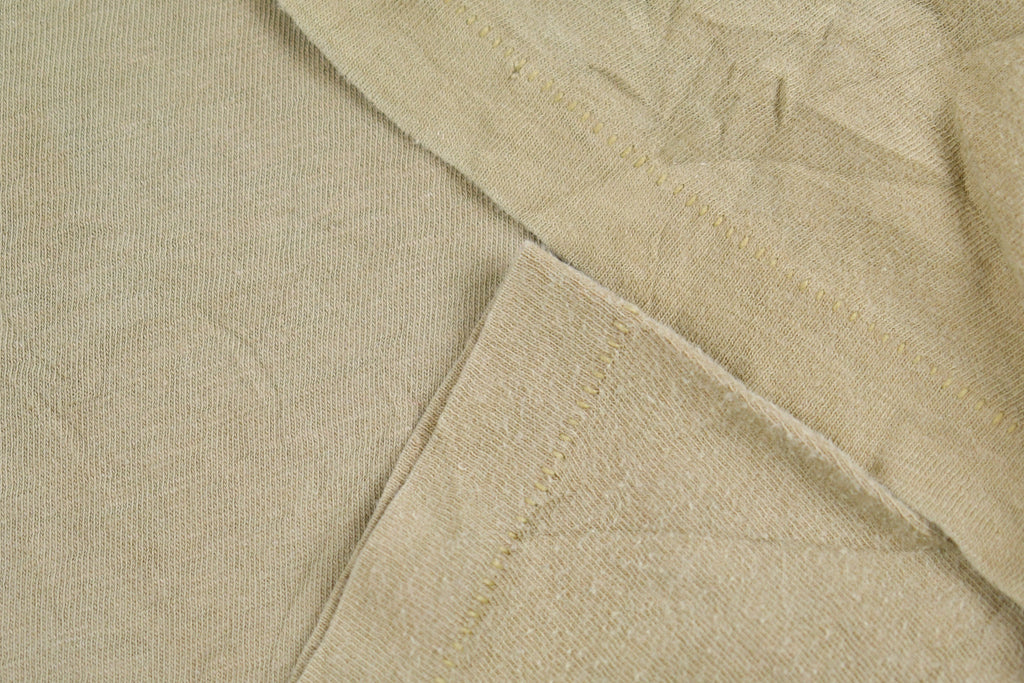 Vintage 1980s Blank Beige T Shirt