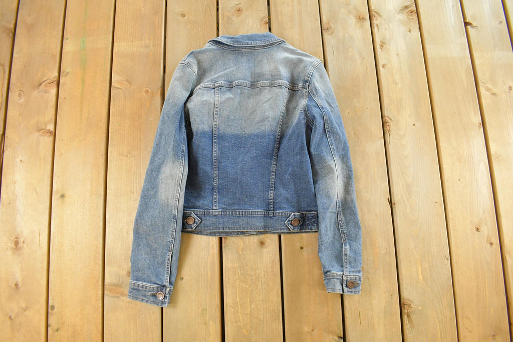 Vintage Y2K Ana A New Approach Denim Trucker Jean Jacket Women's Small