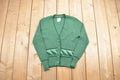 Vintage 1970s New World Acrylic Cardigan Sweater