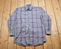 Vintage 1990s Westport Plaid Check Button Up Shirt