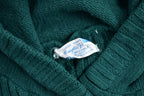 Vintage 1980s Acrylic Knit Button Up Sweater