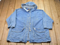 Vintage 1990s Andy Johns Woman Denim Hooded Jean Jacket