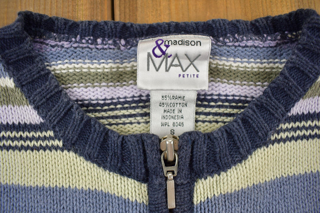 Vintage 1990s Knit Cardigan Sweater