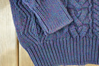 Vintage 1990s Eddie Bauer Cable Knit Abstract Pattern Crewneck Sweater Made In Hong Kong  90s Crewneck  Preppy Knits
