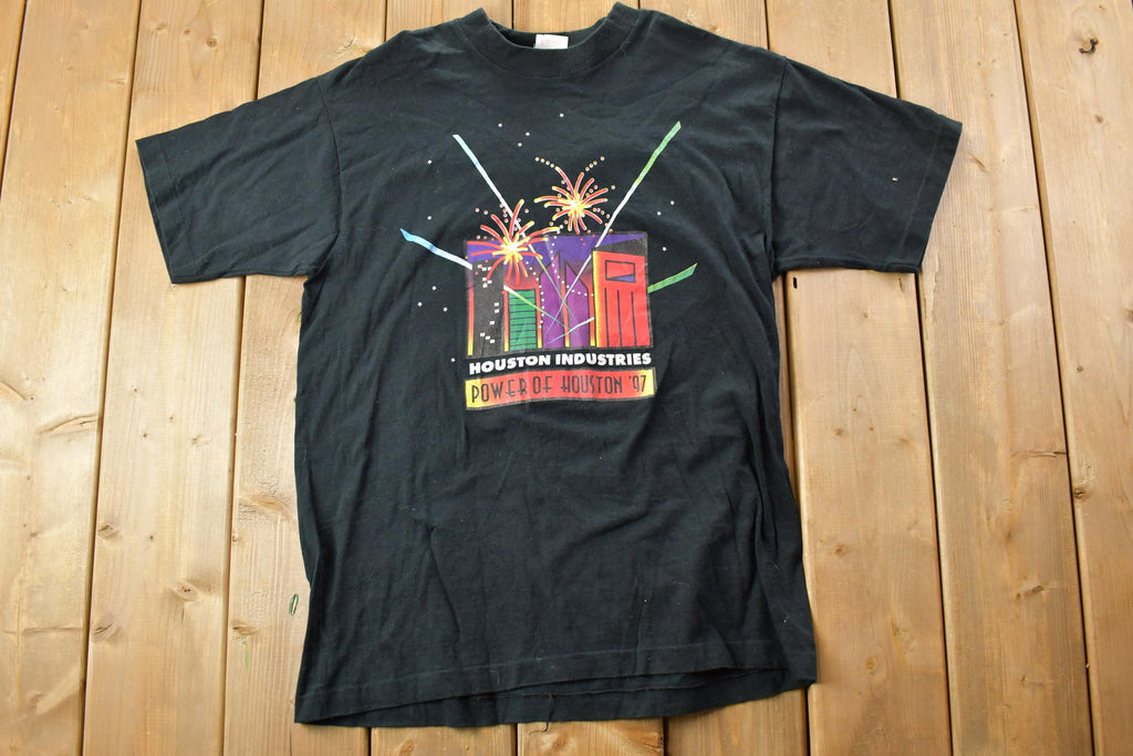 Vintage 1997 Houston Industries Souvenir T-Shirt