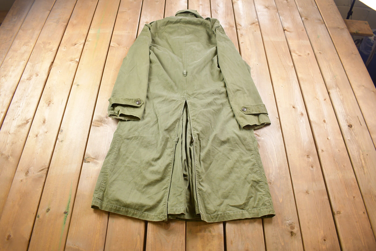 Vintage 1953 OG 107 Military Overcoat