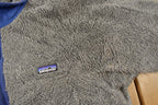 Vintage 1990s Patagonia Deep Pile Fleece Zip Up Sweater