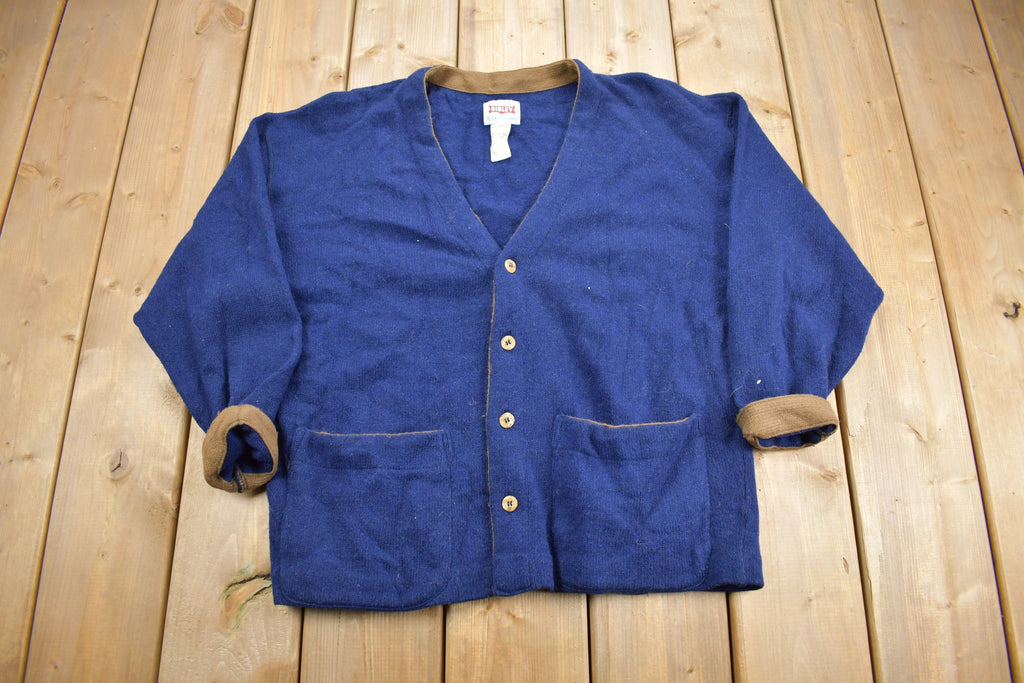 Vintage 1990s Sisley Knit Cardigan Sweater