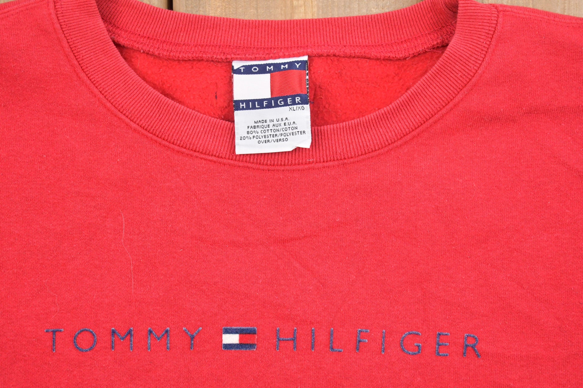 Vintage 1990s Tommy Hilfiger Crewneck Sweatshirt