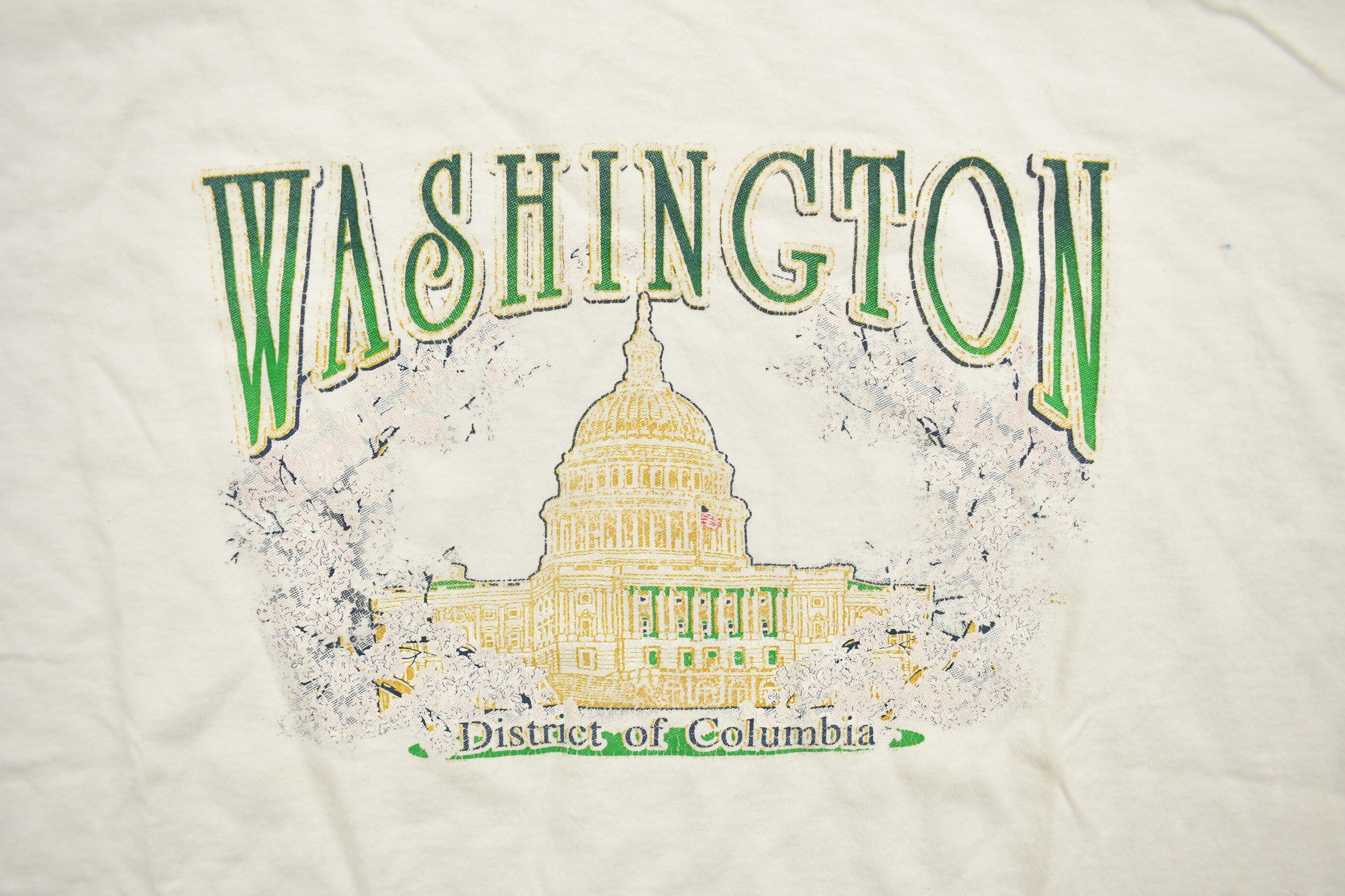 Vintage 1990s Washington DC Souvenir T Shirt