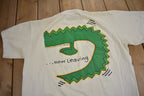 Vintage 1995 Charleston South Carolina Alligator Souvenir T Shirt