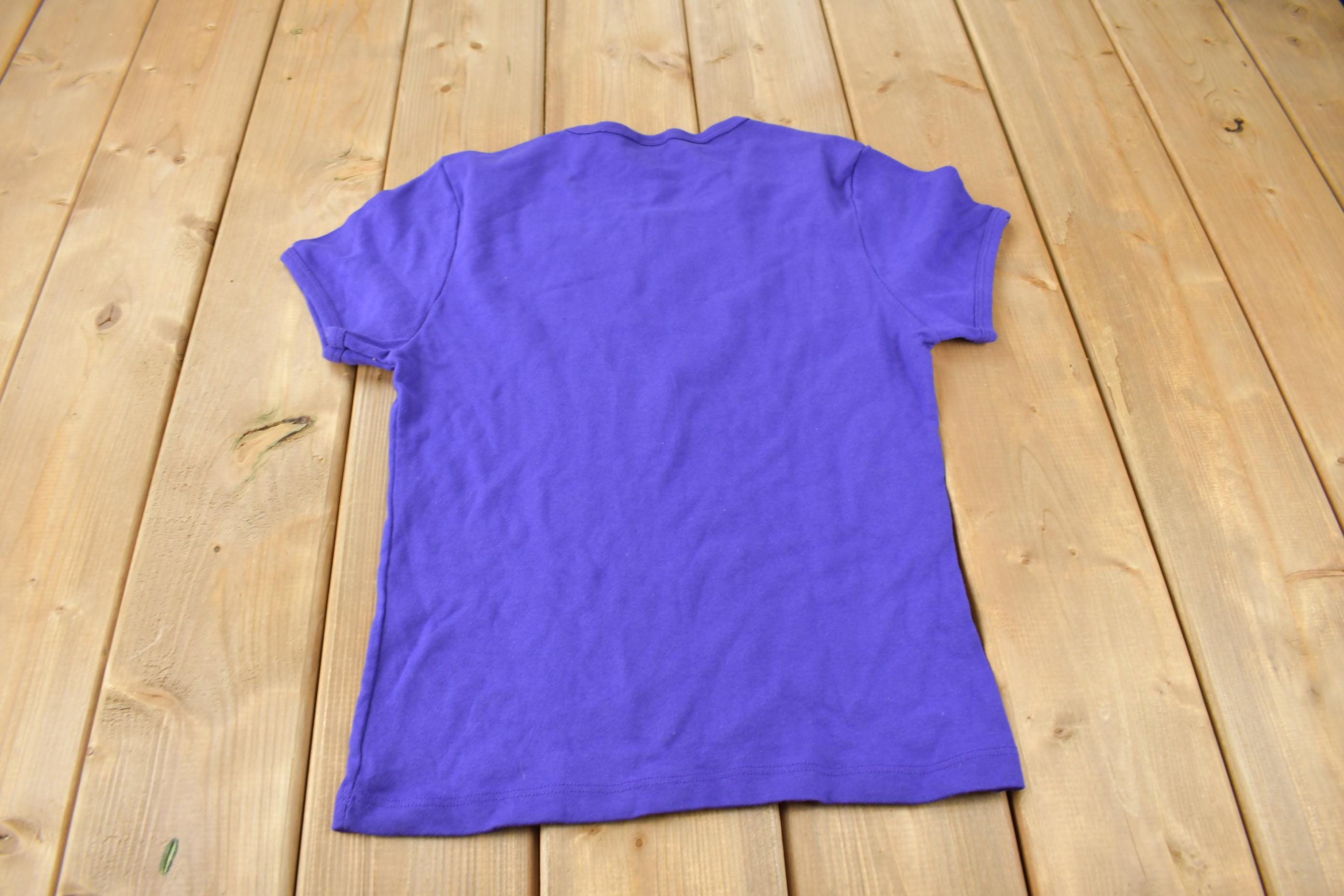 Vintage 2002 Deadstock The Tragically Hip In Violet Light Band Tee Size Woman's L