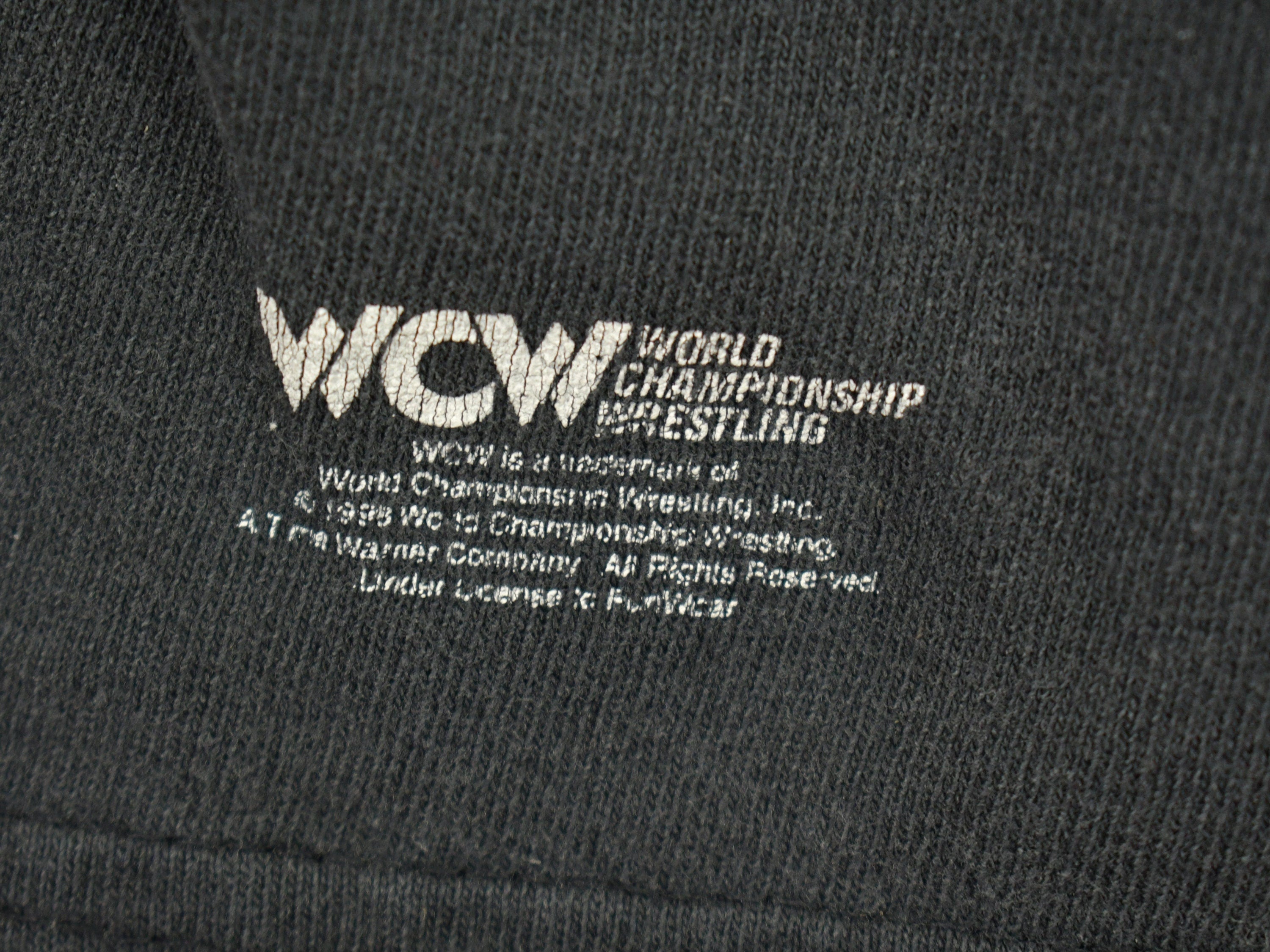 Vintage 1996 WCW Pro Wrestling Goldberg Youth Size T-Shirt