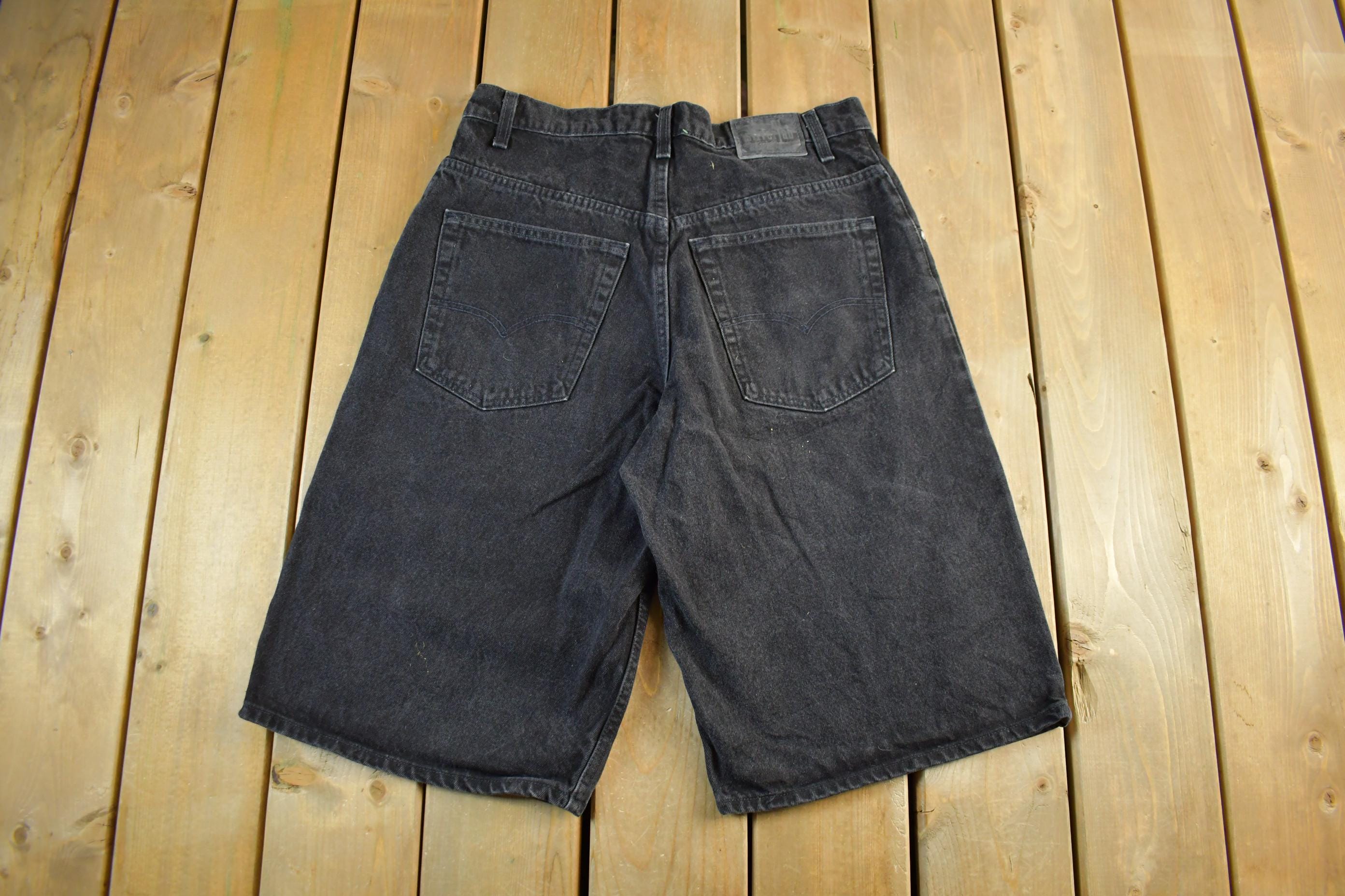 Vintage 1990s Levi's Silvertab Massive Denim Jean Shorts 33