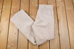 Vintage 1990's Simple Beige Brown Trousers Size 32 x 33
