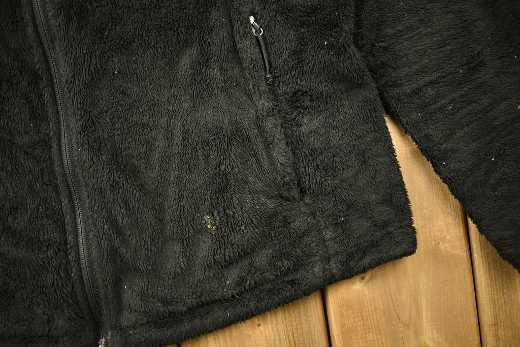 Vintage 1990s The North Face Fleece Full Zip Sweater  Women's  Embroidered  Streetwear  Athleisure  Outdoorsman