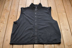 Vintage 1990s Fleece Full Zip Vest