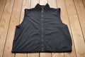 Vintage 1990s Fleece Full Zip Vest
