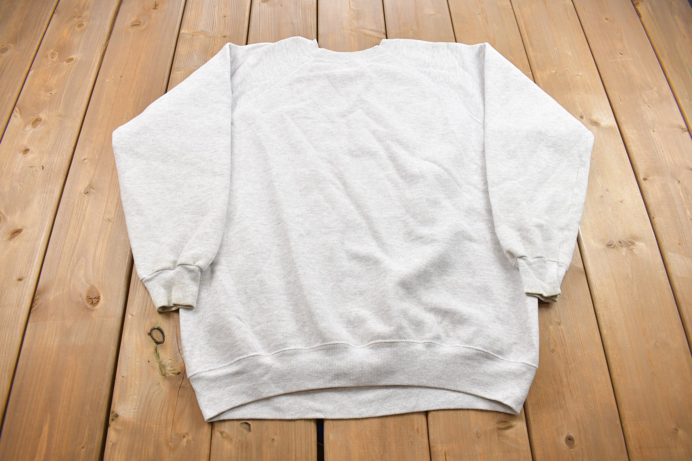 Vintage 1980s Hanes Tulip Patch Crewneck Sweatshirt