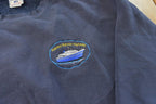Vintage 1990s Alaska Marine Highway Embroidered Boat Crewneck Sweatshirt Mens L