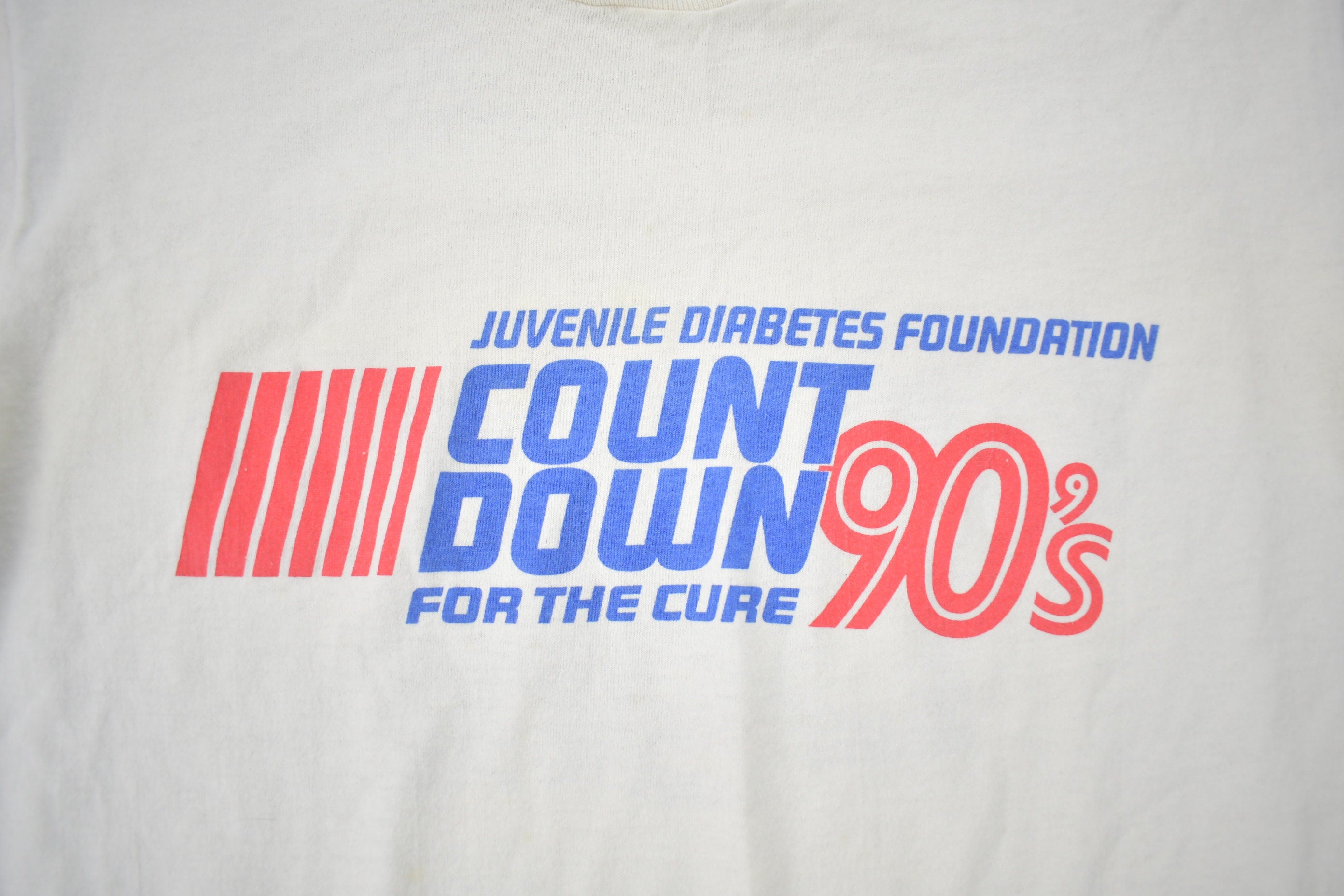 Vintage 1990s Count Down For The Cure Crystal Light T-Shirt