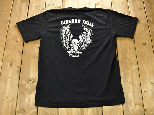 Vintage 1990s Harley Davidson Motorcycles Niagara Falls T-Shirt
