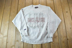 Vintage 1990s Lock Haven University Reverse Grain Jansport Collegiate Crewneck / Embroidered / NCAA Sweatshirt / Sportswear / Americana