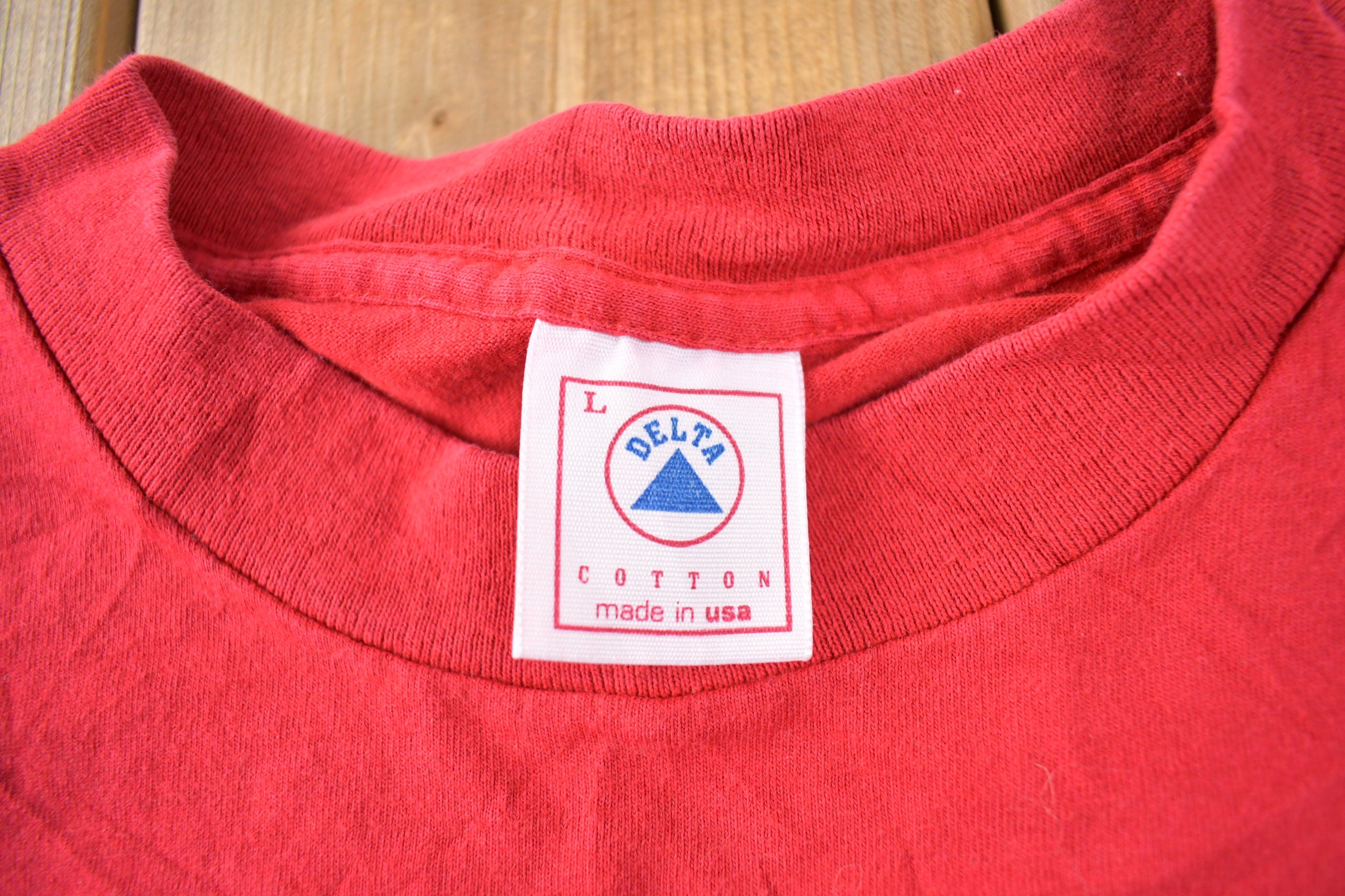 Vintage 1990s Jordan River Travel T Shirt Made In USA Size L