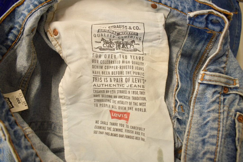 Vintage 1990s Levi's 550 Jeans Size 38x32