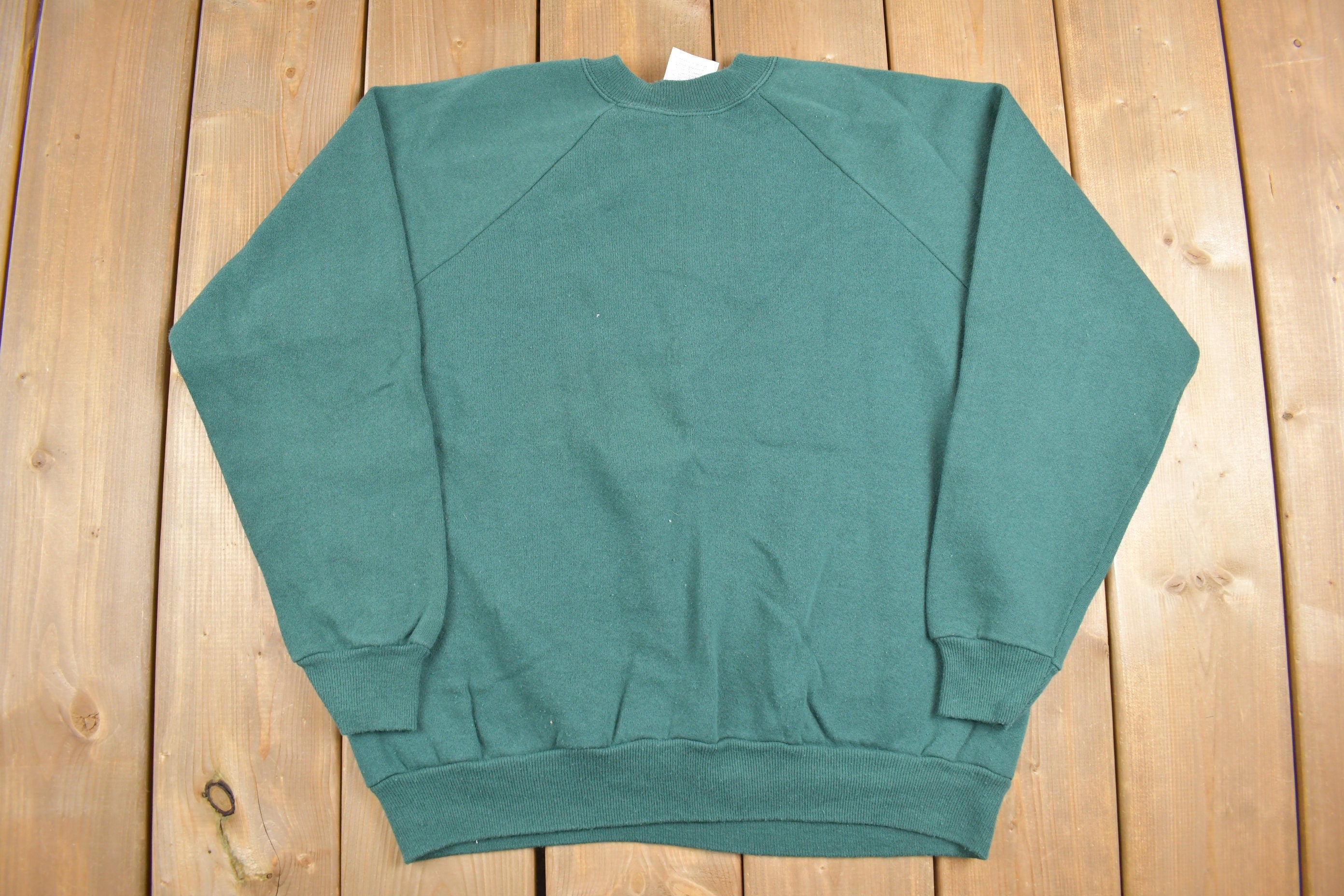 Vintage 1990s Hanes Her Way Raglan Crewneck Sweatshirt