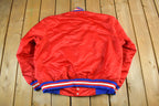 Vintage 1990s Philadelphia 76ers Starter Satin Jacket Men's 2XL