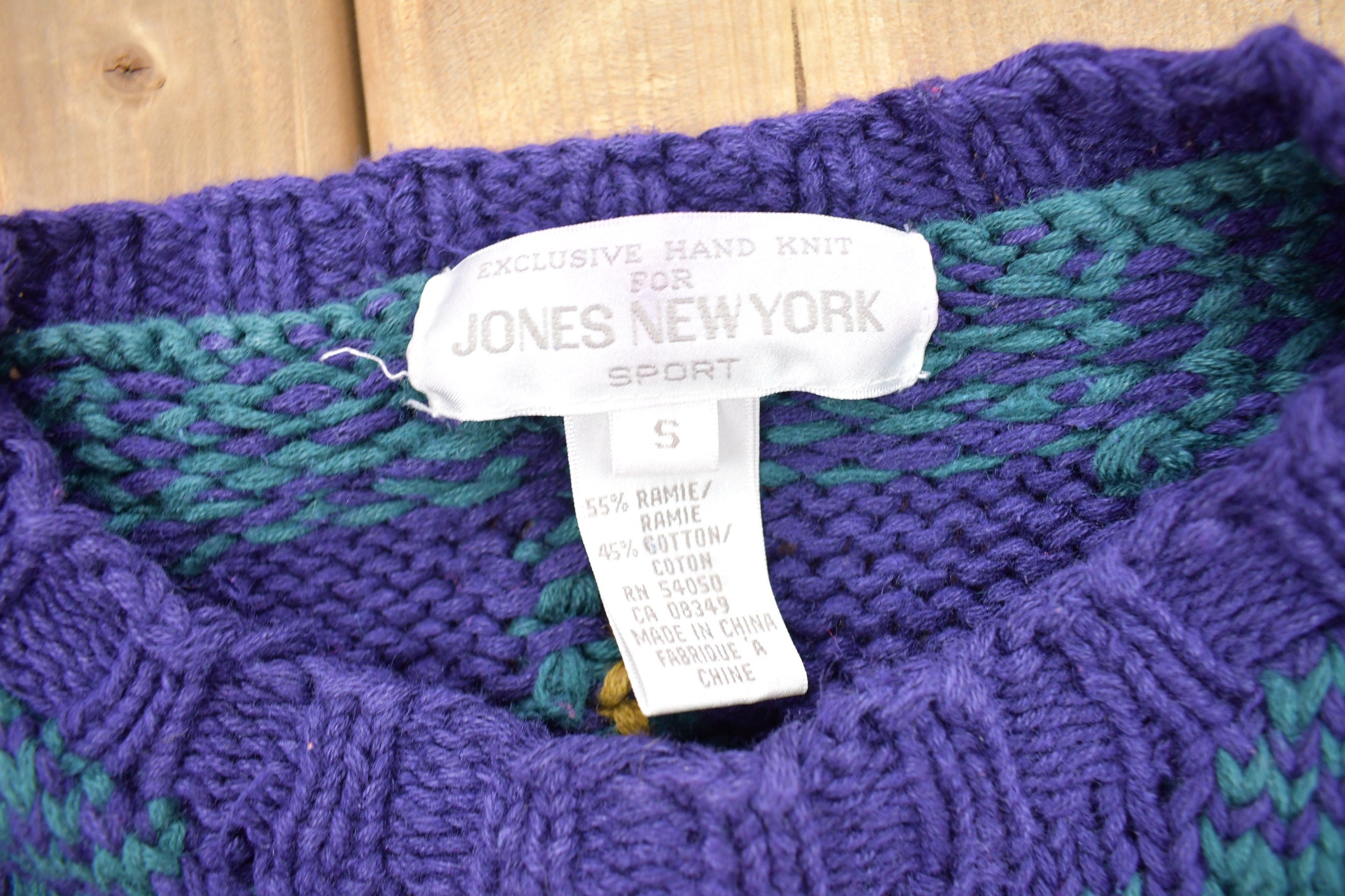 Vintage Jones New York Knitted Sweater