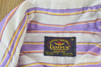 Vintage 1980s Campus Striped Button Up Shirt