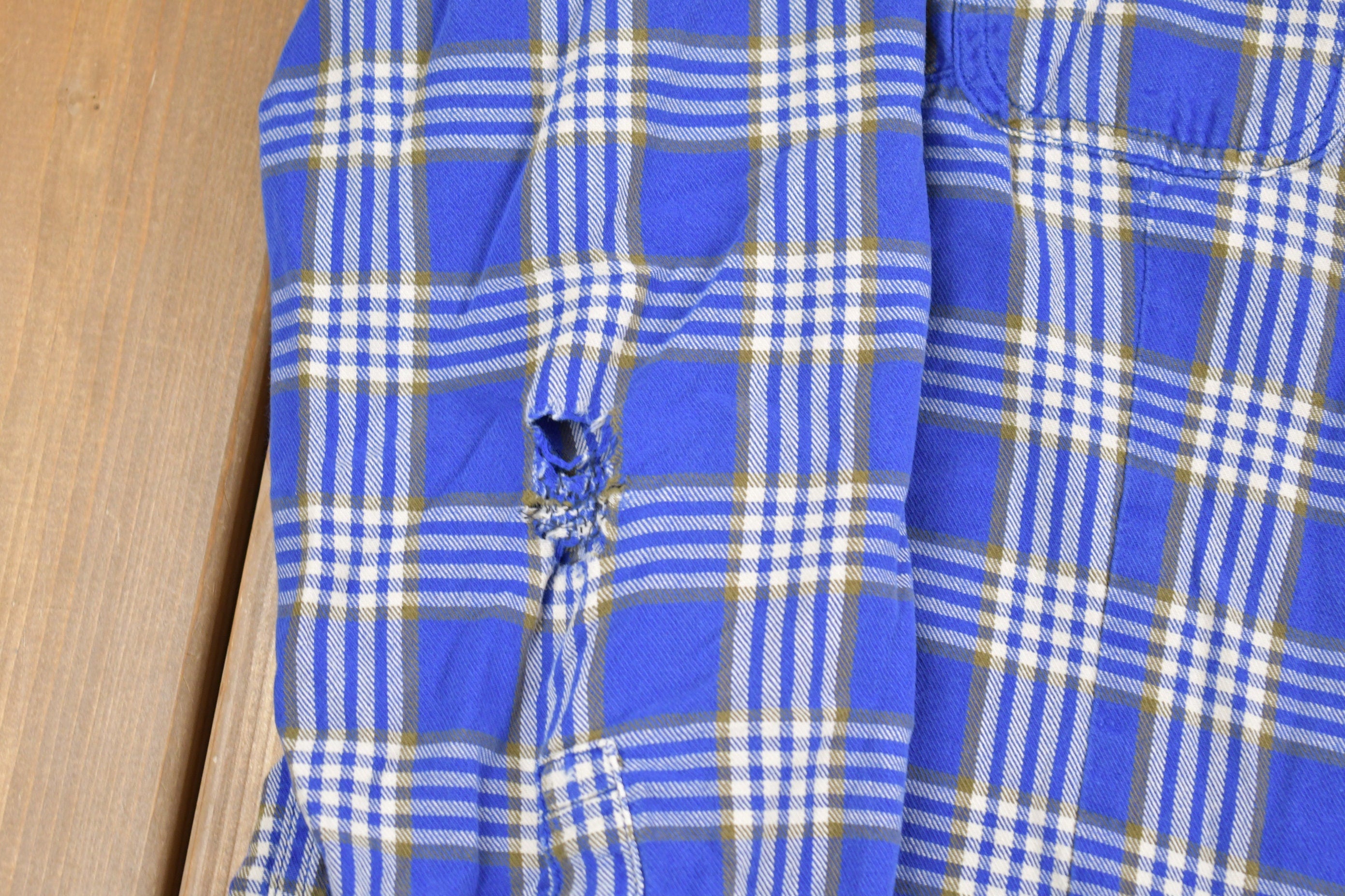 Vintage 1990s Plaid Button Up Shirt