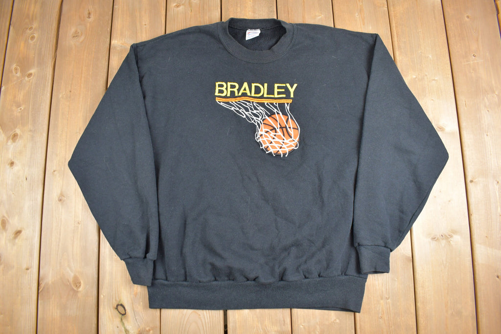 Vintage 1990s Bradley Basketball Crewneck Sweatshirt