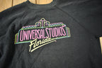 Vintage 1980s Universal Studios Florida Raglan Crewneck Sweatshirt