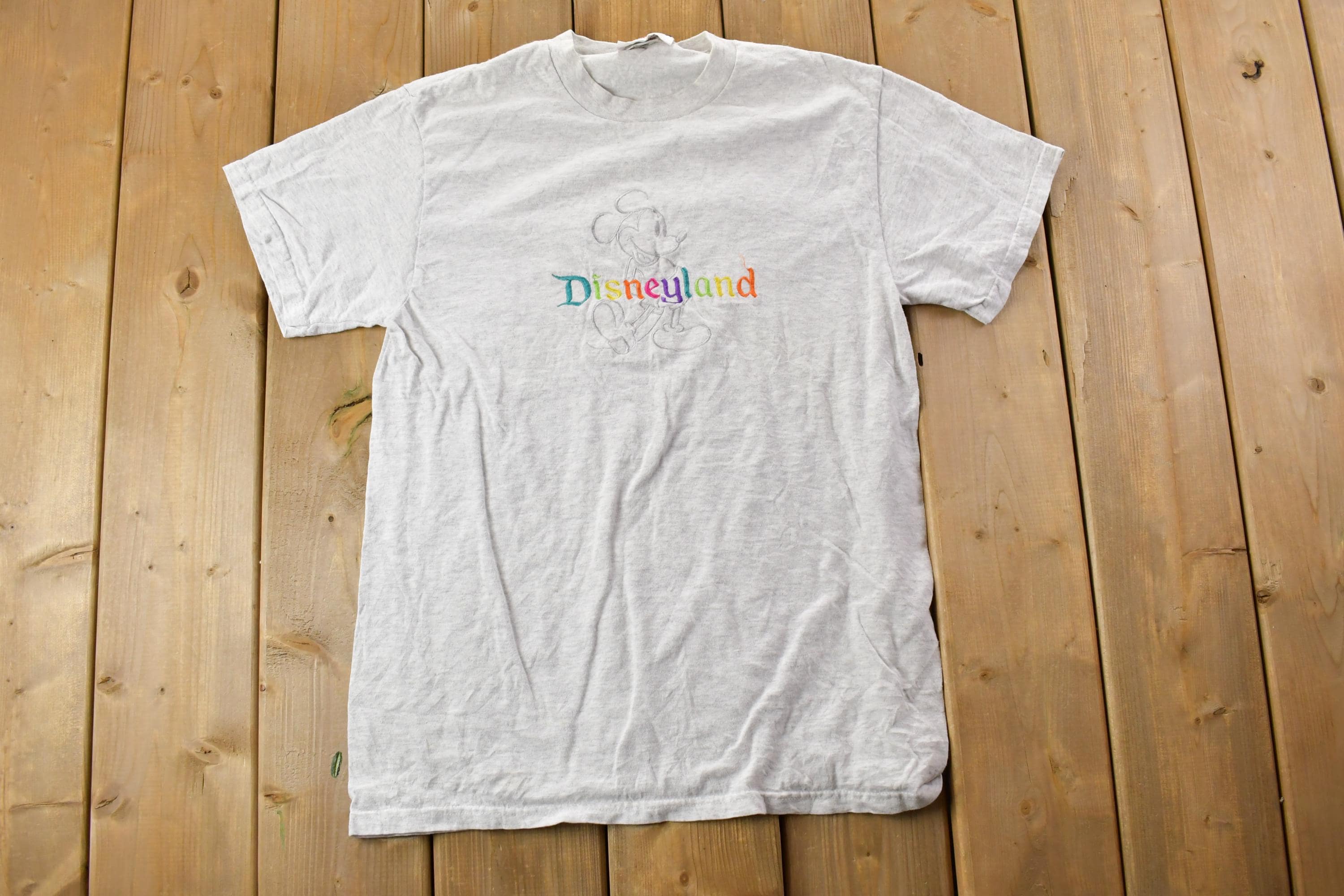 Vintage 1990s Disneyland Cartoon Promo T-Shirt
