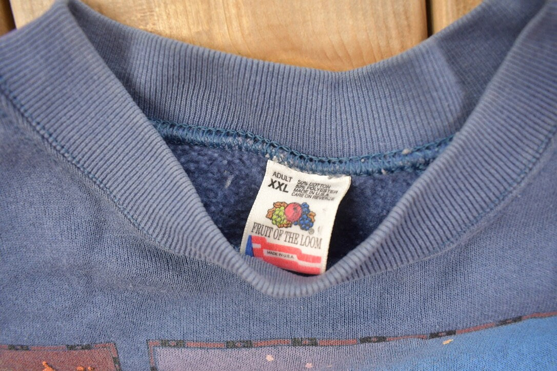 Vintage 1990s Alaska Travel Crewneck Sweatshirt