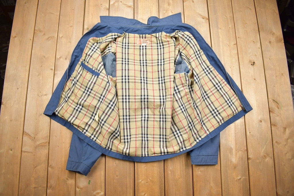 Vintage 1960s Deacon Brothers Windbreaker Jacket  Streetwear  Light Jacket  Vintage Windbreaker Checkered Liner