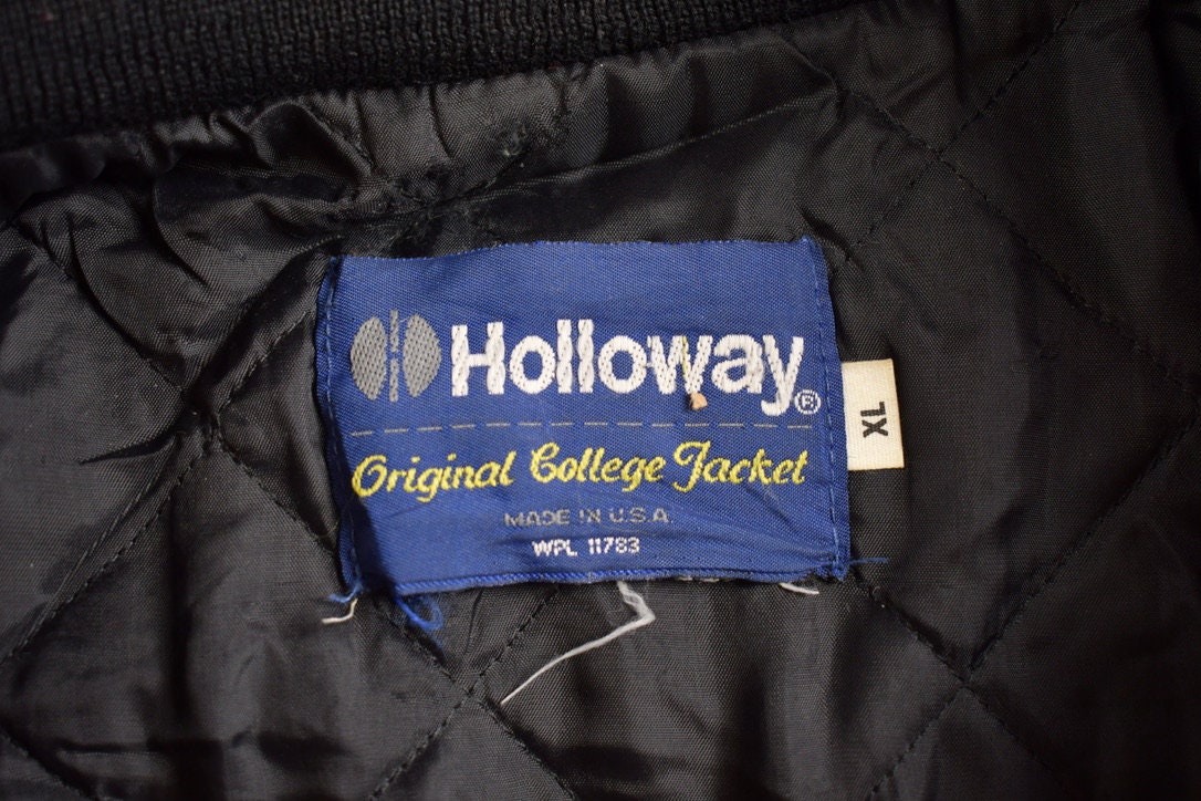 Vintage 1980s Howland Tigers Ohio Wool Varsity Jacket