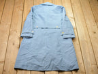 Vintage 1990s Trench Coat  Winter Outerwear  Streetwear Fashion  Full Length  Made In USA  Union Made  Long Jacket